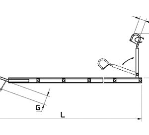 ALÜMİNYUM HAT MERDİVENİ