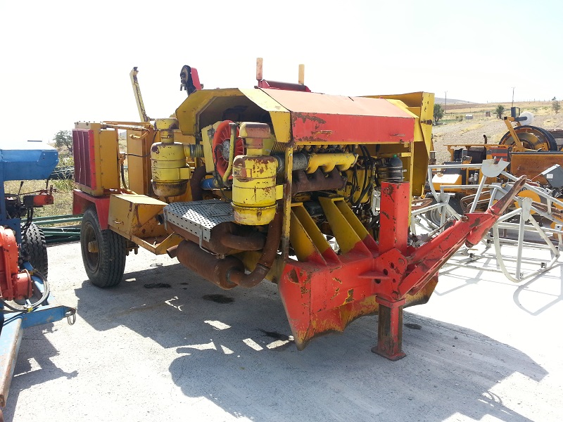 tesmec 8 tonluk çekici makinası